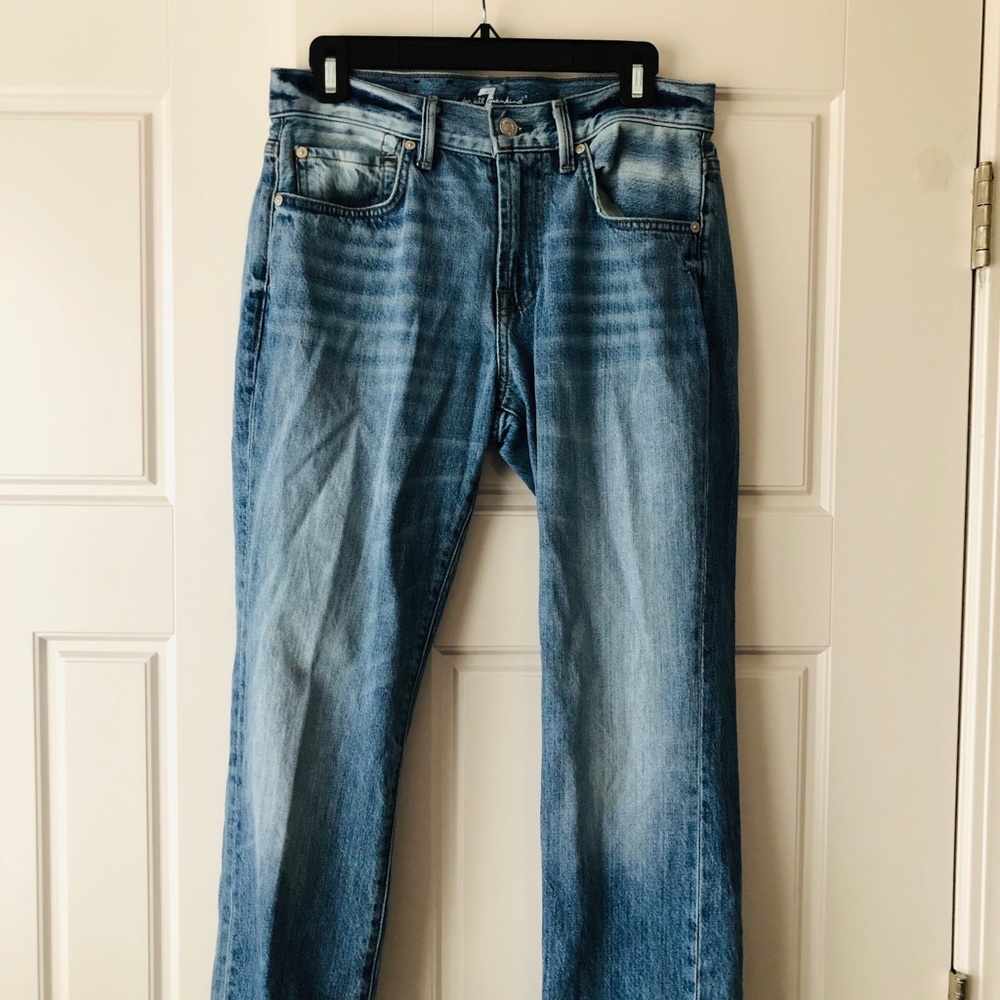 Light Wash 7 for all mankind Jeans